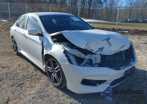2017 Honda Accord Sport from USA, damaged, VIN 1HGCR2F5XHA287775